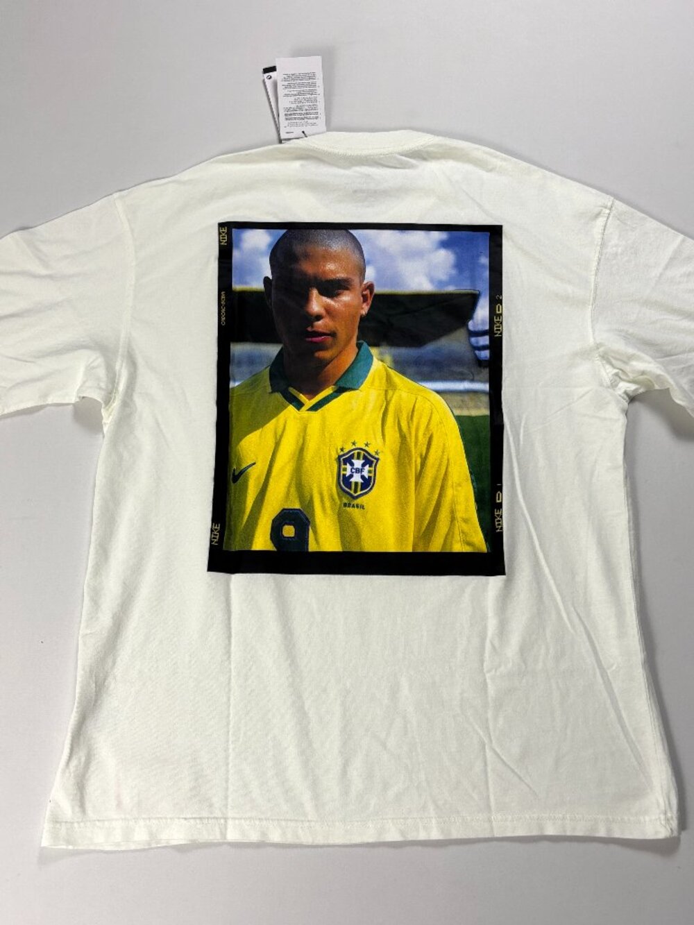 Nike Mens Ronaldo R9 Brazil T Shirt Sz L Loose Fit NWT New IU4473-133 Soccer